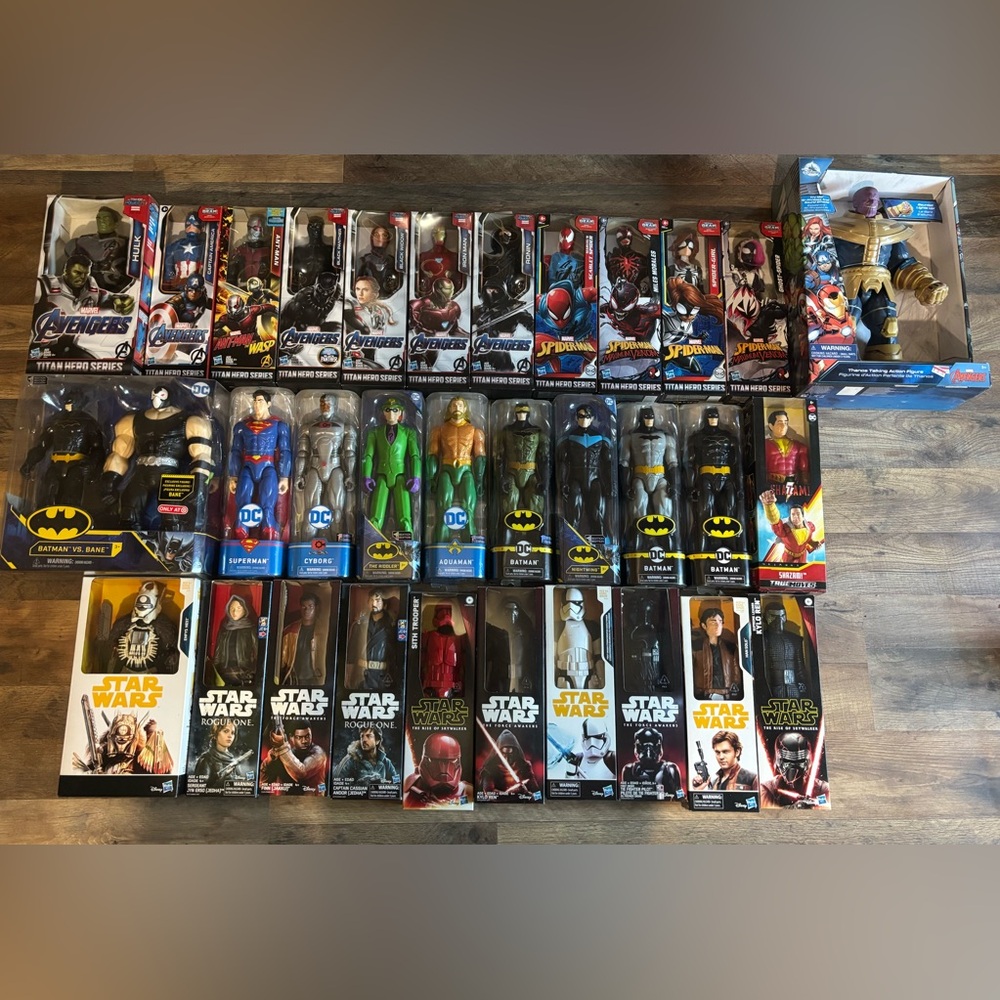 Action Figure Collection - Marvel, DC, Star Wars